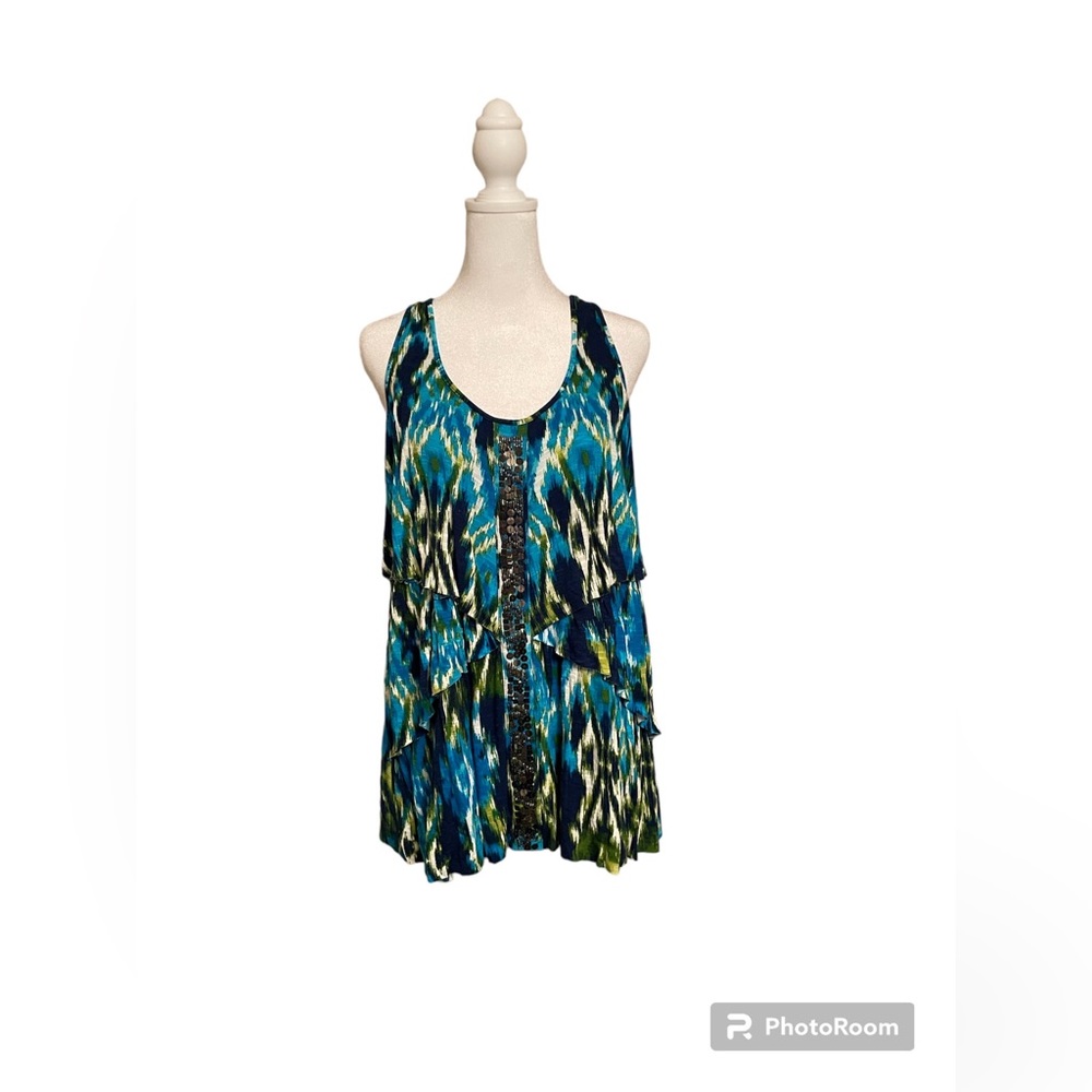 Apt 9 summer top, size XL, multicolor